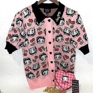 BETTY BOOP Sweater‎ and Crossbody Purse